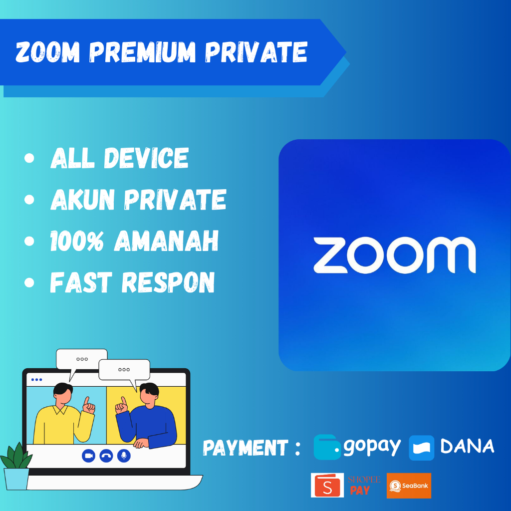 ZOOM PREMIUM PRIVAT 100 PESERTA