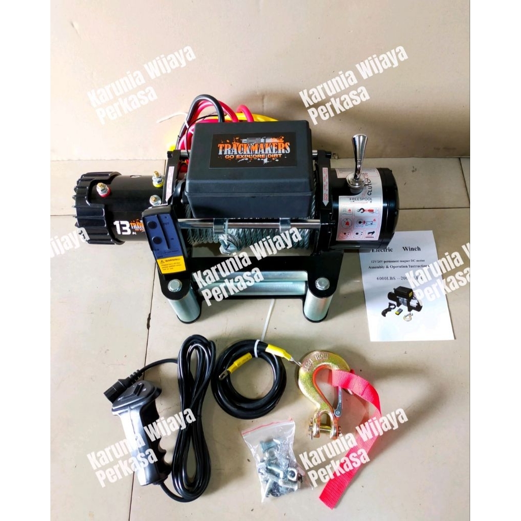 WINCH TRACKMAKER 13000LBS 12V SLING BAJA