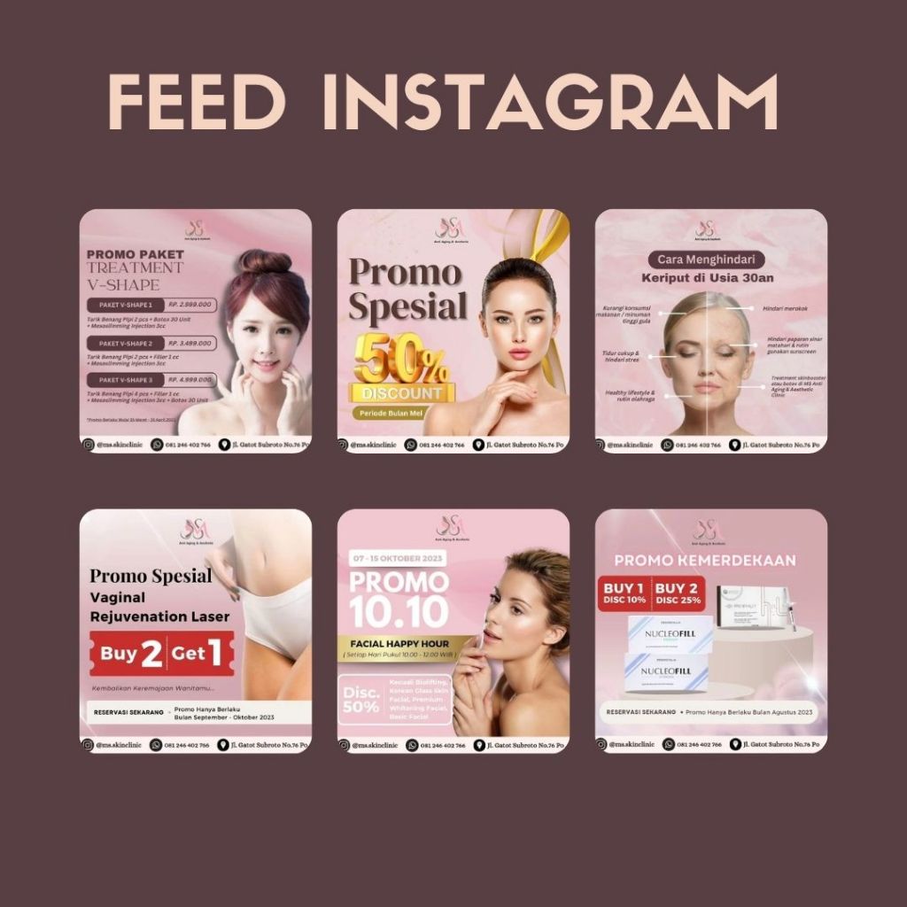 6 DESIGN FEED INSTAGRAM
