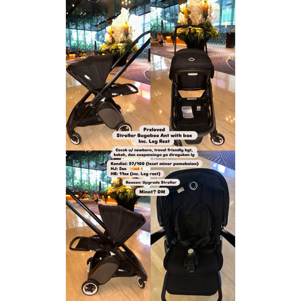 Bugaboo Ant Stroller with Leg Rest