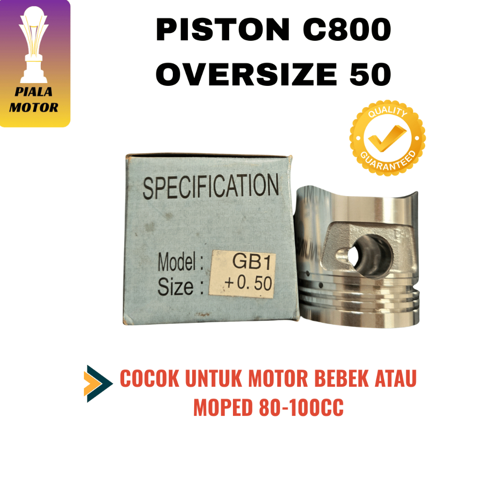 Piston C800 Oversize 50 0.50 Murah