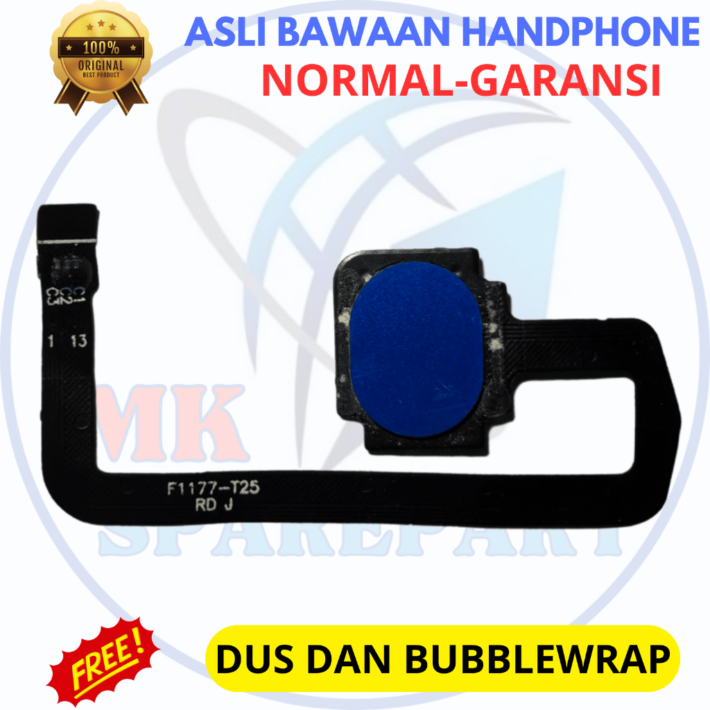 Fingerprint hp Hotwav R60 - asli original copotan cabutan bawaan