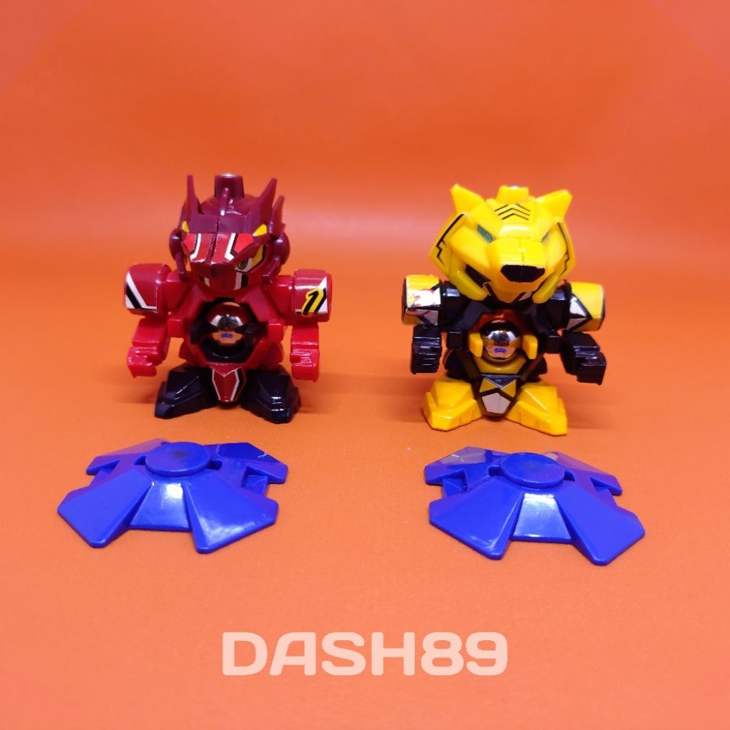 Metal B-Daman 01 & 03 - Ryurai & Gaio Set Takaratomy [Used]