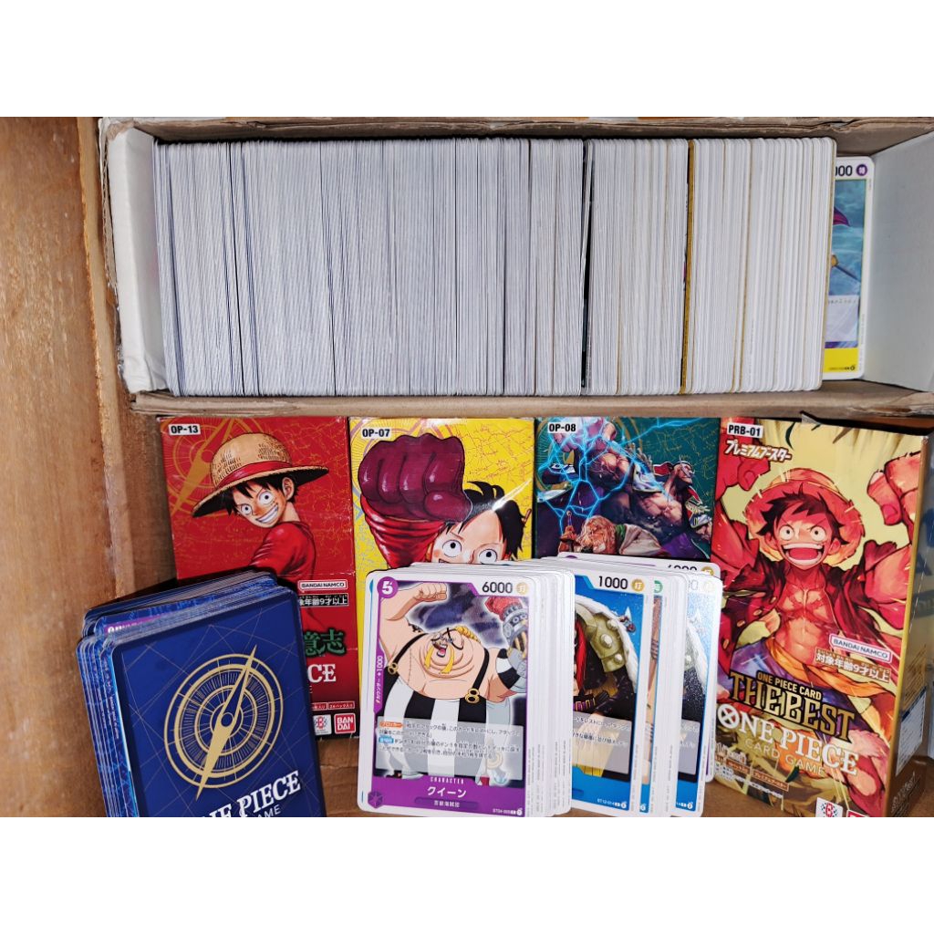 card kartu one piece original Bandai bahasa jepang