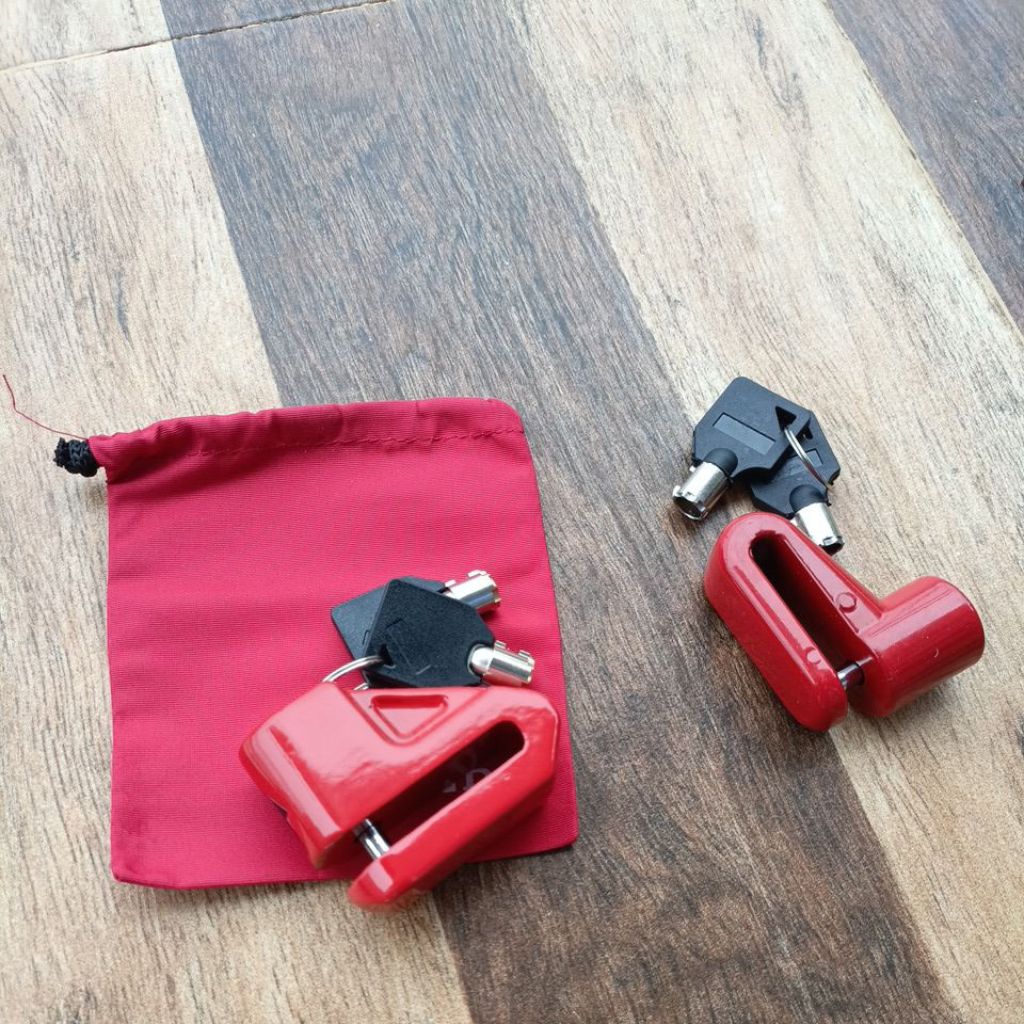 gembok motor kunci cakram roda