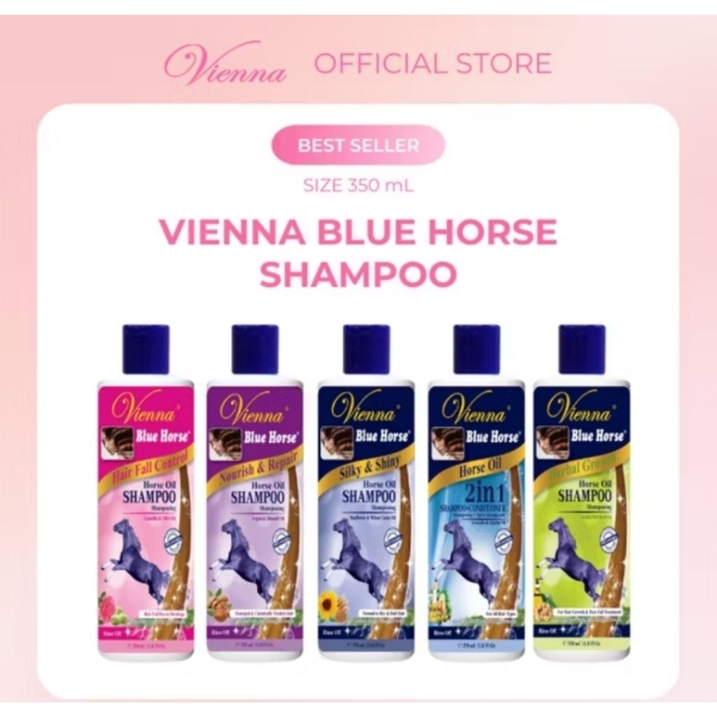 Vienna Blue Horse | Shampoo Kuda