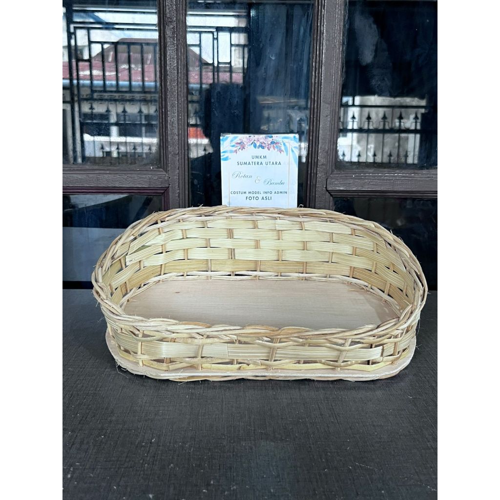 Keranjang Rotan Mix Bambu / Parcel bambu / parcel lebaran / Parcel natal / parcel imlek /  keranjang