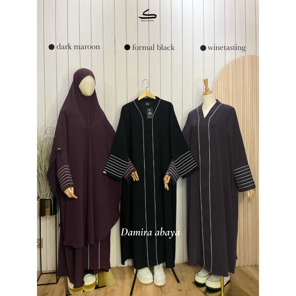 DAMIRA ABAYA ONLY KAFFAH BY ZEEAUDREY