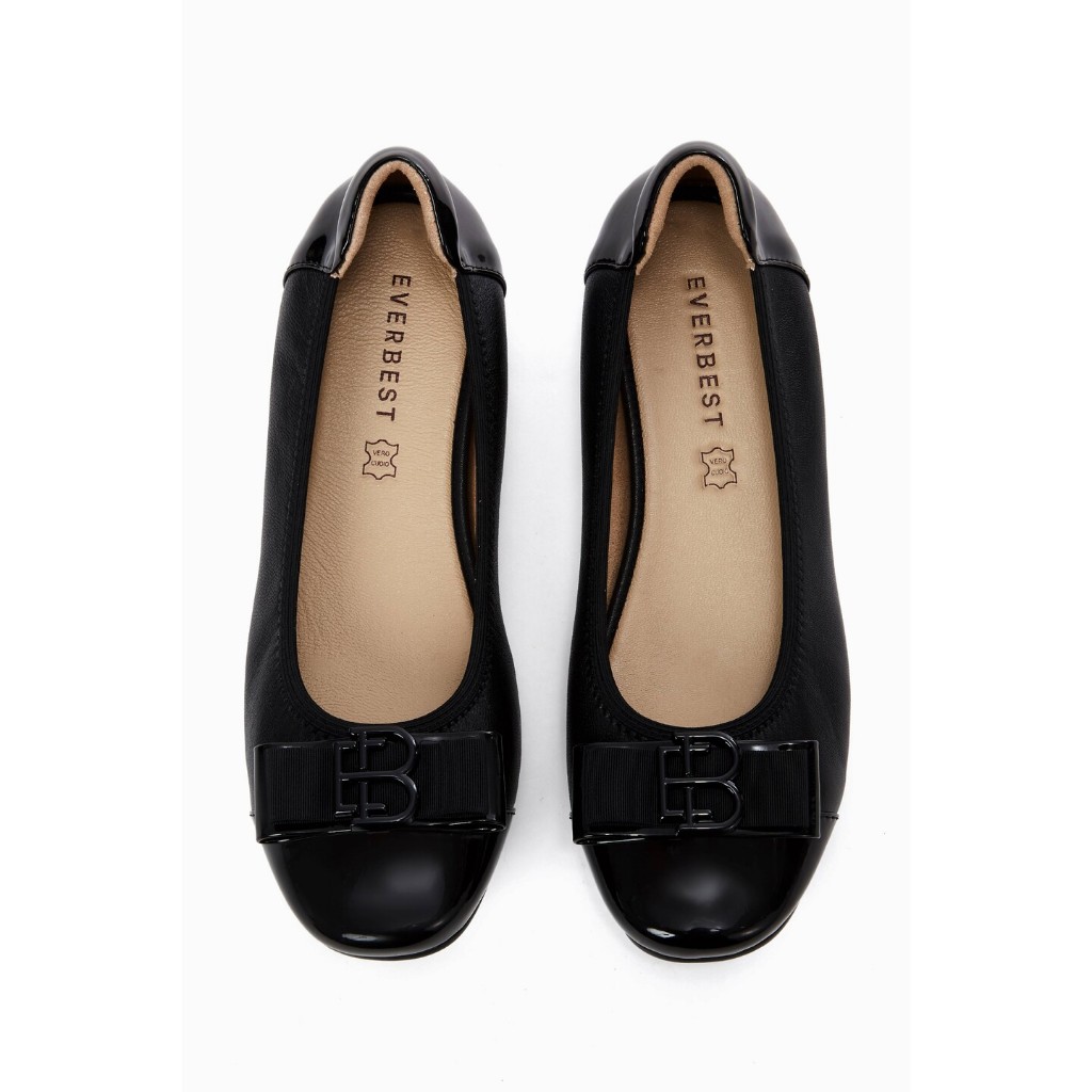 Everbest NESYA Flat Shoes Wanita Black
