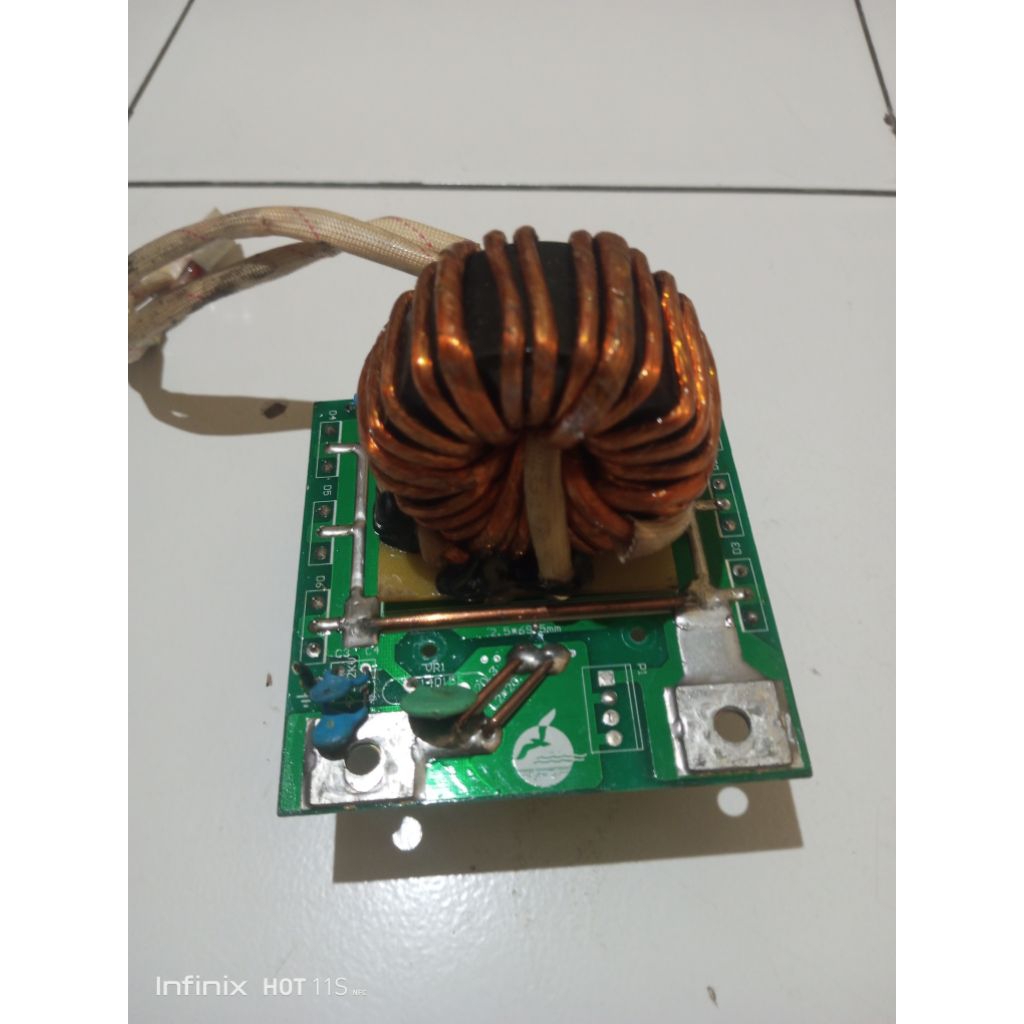 travo mesin las+PCB bawah