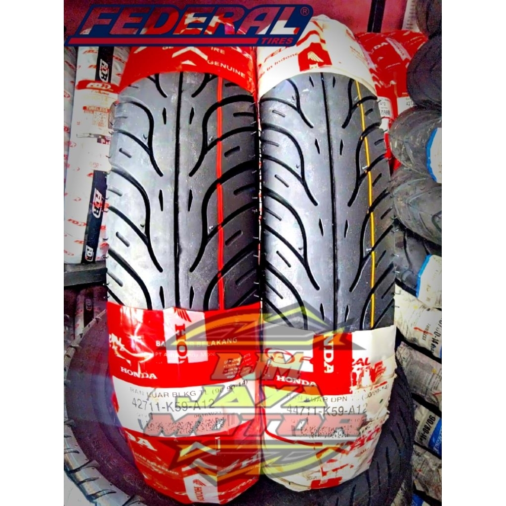 BAN FEDERAL 80/90/90/90 14 TUBLES