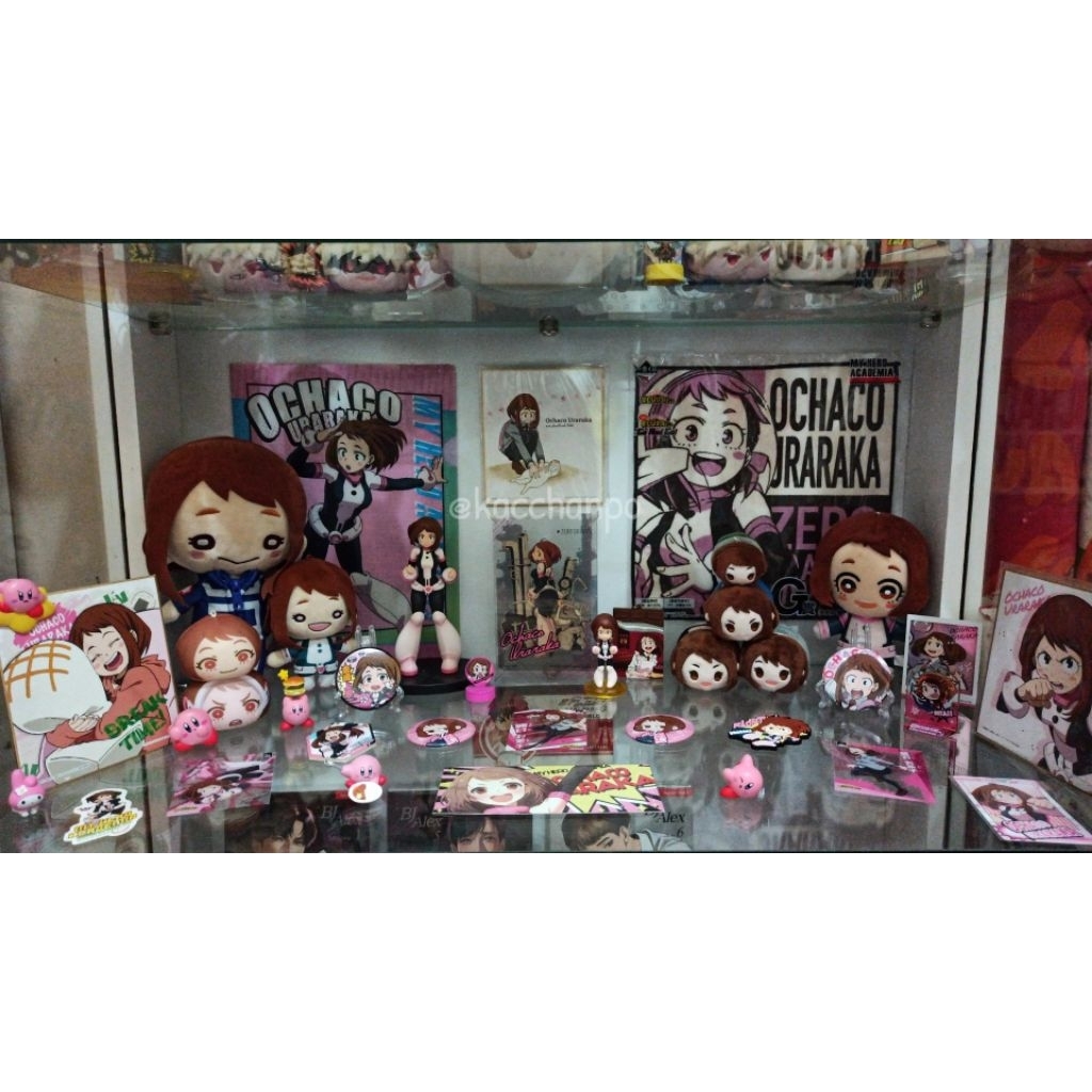 AAB Uraraka Ochako Official Merchandise My Boku No Hero Academia BNHA Merch MHA Clear File Towel Pos