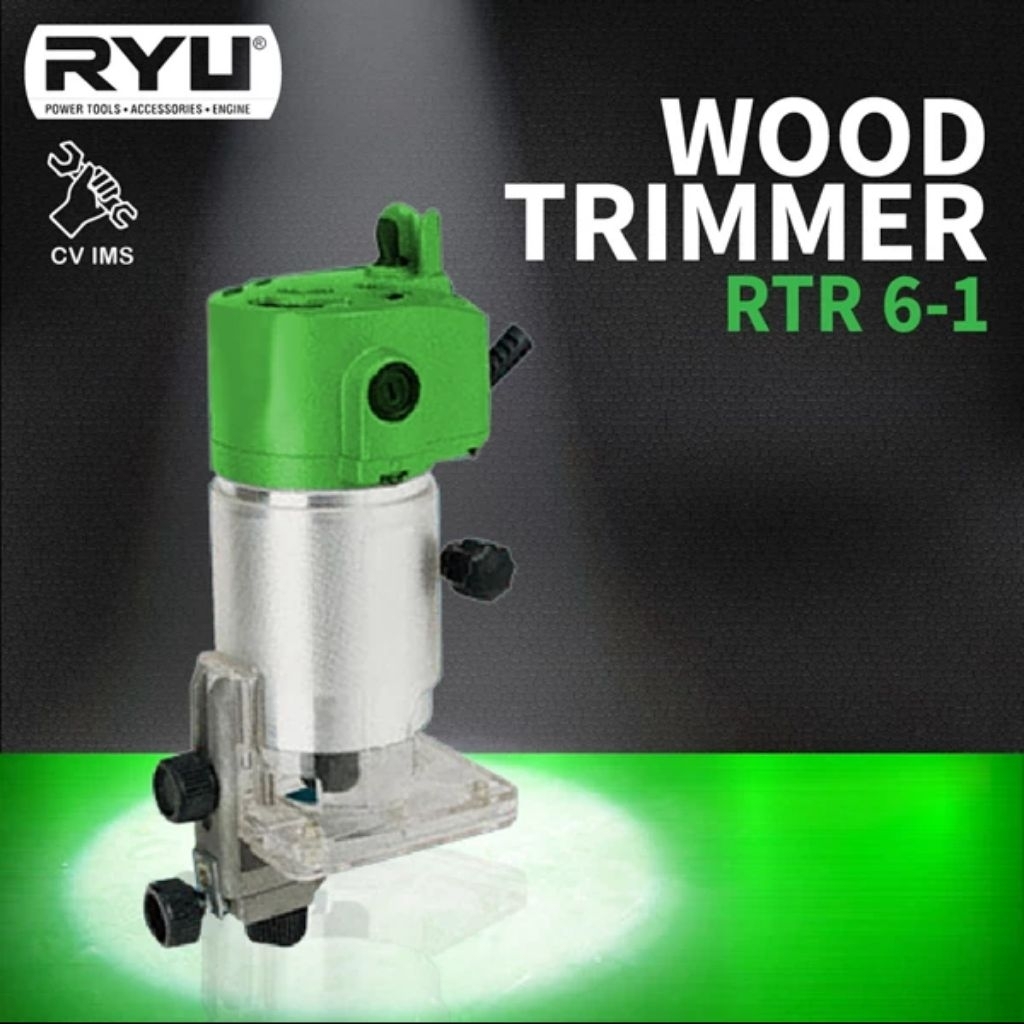 RYU WOOD TRIMMER RTR6-1/MESIN PROFIL KAYU RYU RTR6-1
