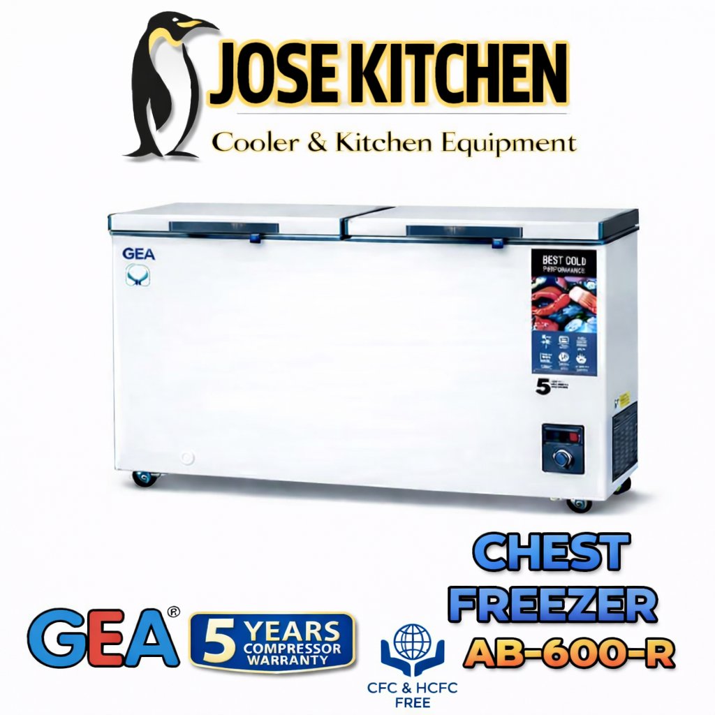GEA Chest Freezer AB-600-R / AB600R / AB 600R Freezer