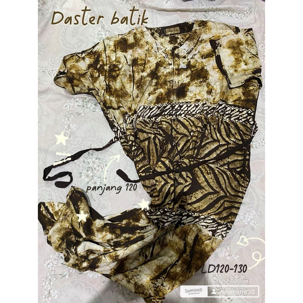 Daster Batik solo asli