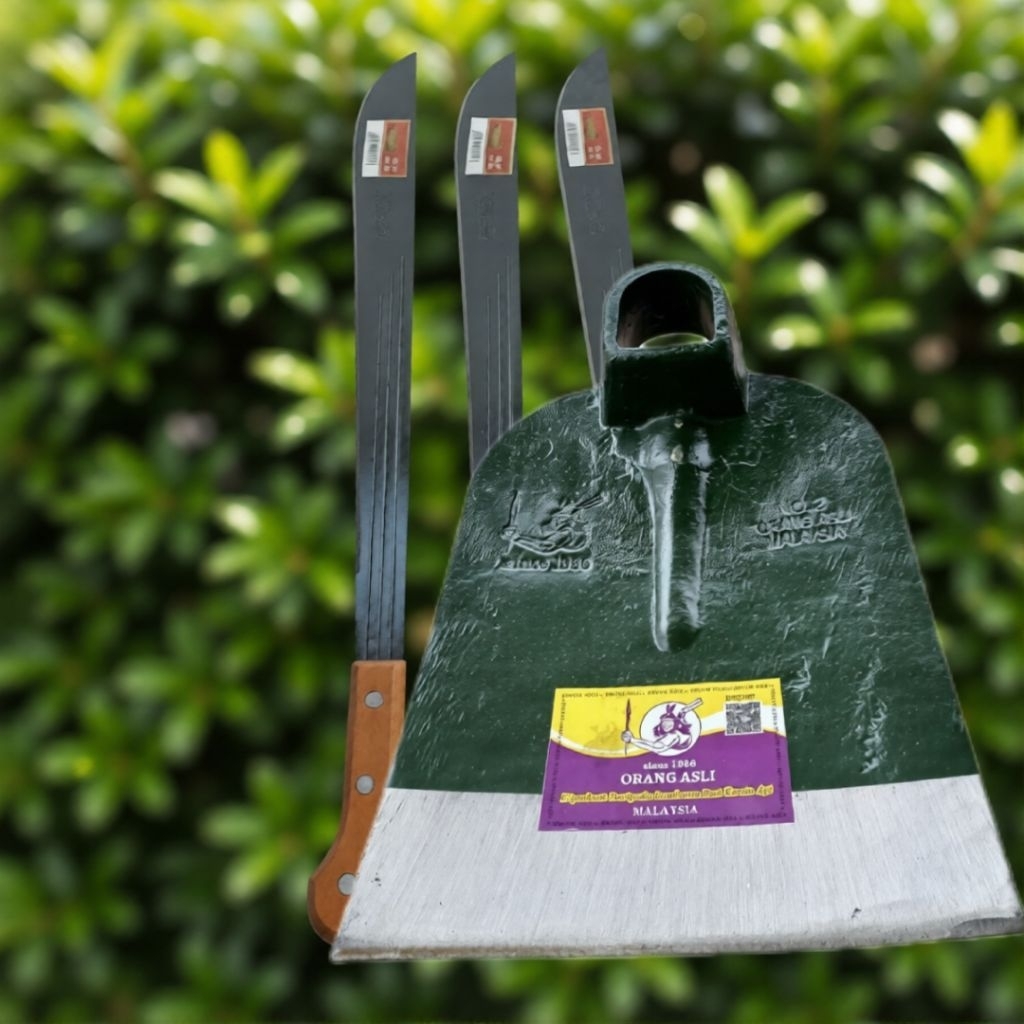 Cangkul Cap ORANG ASLI NO.2 / 16 CM / Golk Martindale Original Malaysia