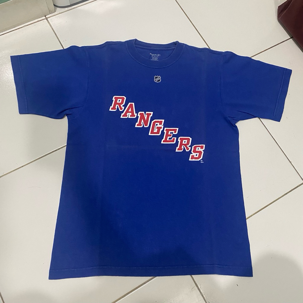 Tshirt kaos hockey NHL New York Rangers Reebok Small