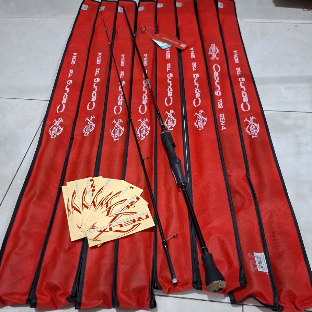 Joran UL CAPUNG 732 UL GEN 4 RELIX NUSANTARA Bonus Stiker PAKING PIPA