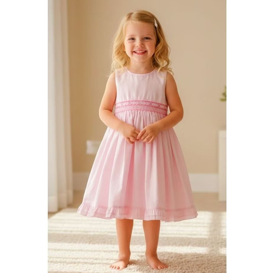 smock dress dress anak dress branded periwinkle