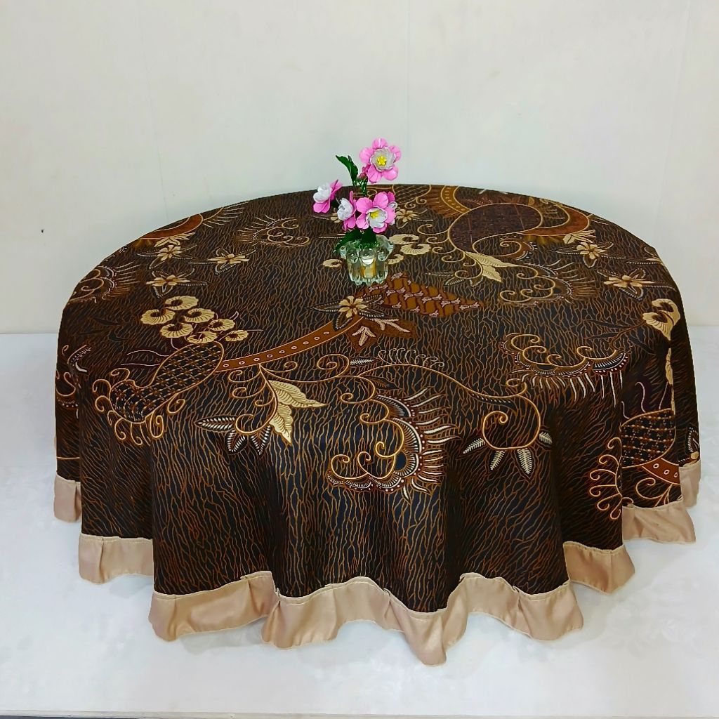 taplak meja oshin bulat taplak meja bulat lantai alas meja osin