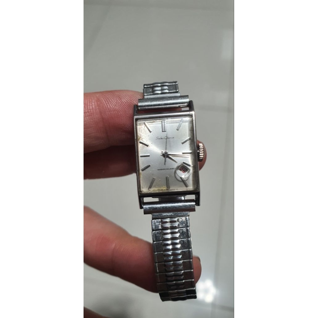 Jam Tangan Wanita Rare Seiko Chorus Automatic Manual Winding 2107-3080 Vintage Women's Watch  Featur
