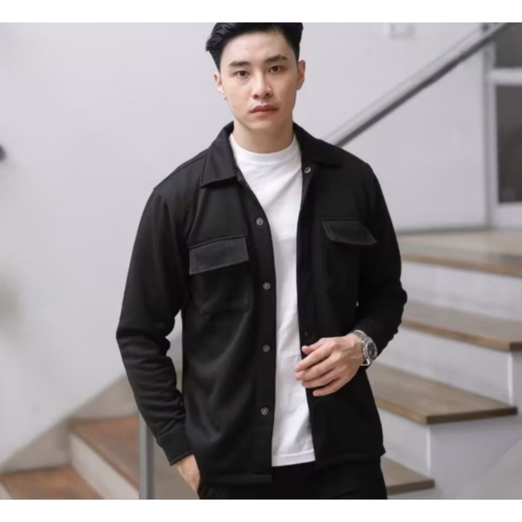 Shacket jacket Pria
