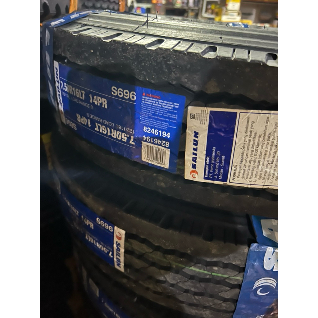 Ban Truk Sailun 750 R16 16 S696 SET Made in China