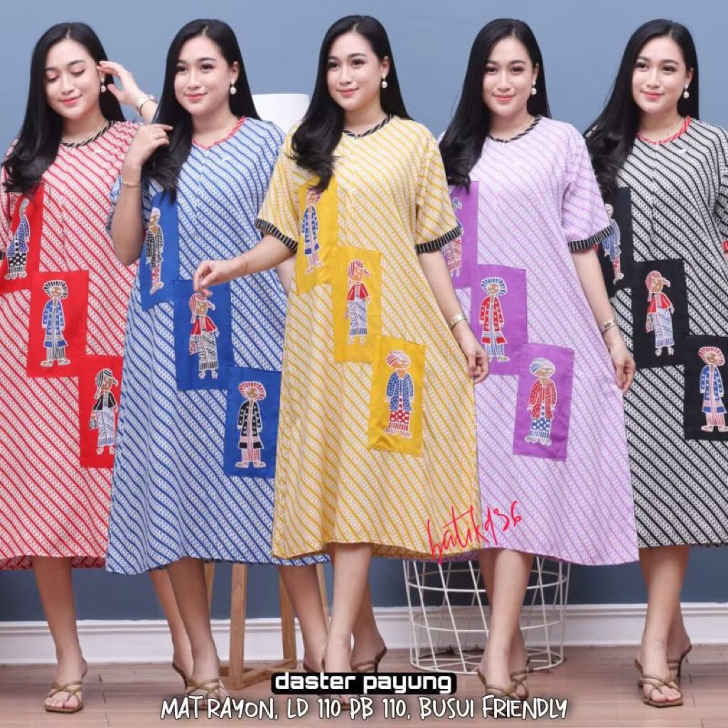 JESSA BATIK ORI DASTER PAYUNG PREMIUM LYODRA BUSUI FRIENDLY
