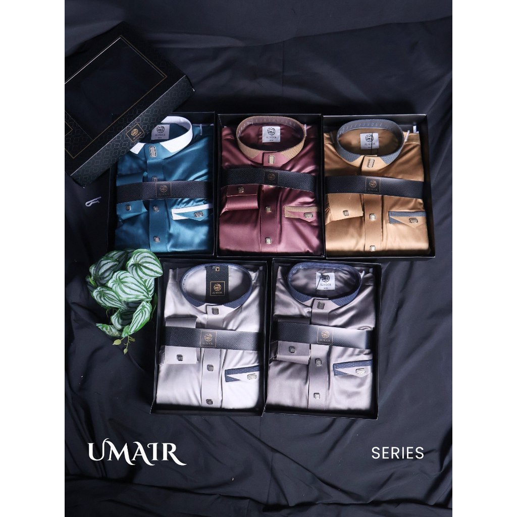 Alnoor Jubah Umair TC 926 Edisi Ramadhan – Gamis Pria Premium Elegan Bisa COD