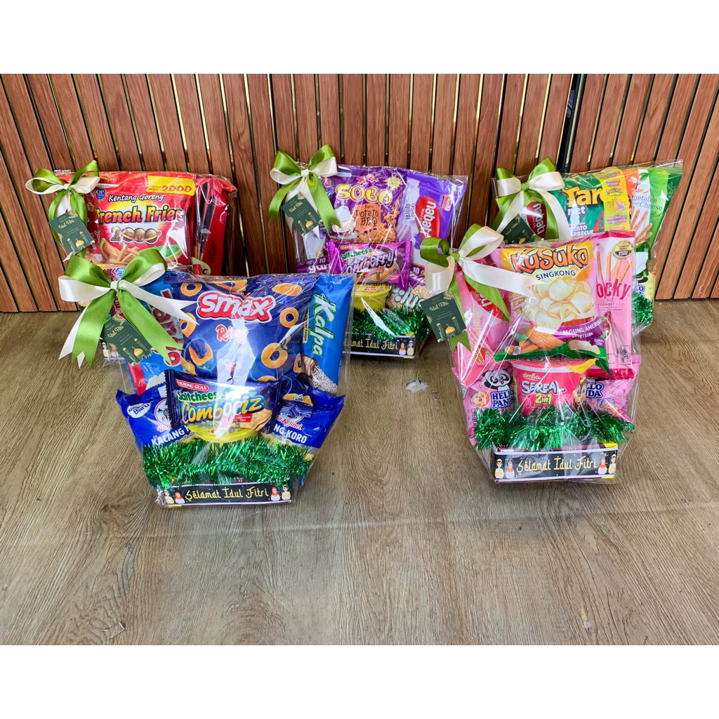 [PARSEL MINI] Parsel Hampers Lebaran Makanan Jajanan Snack