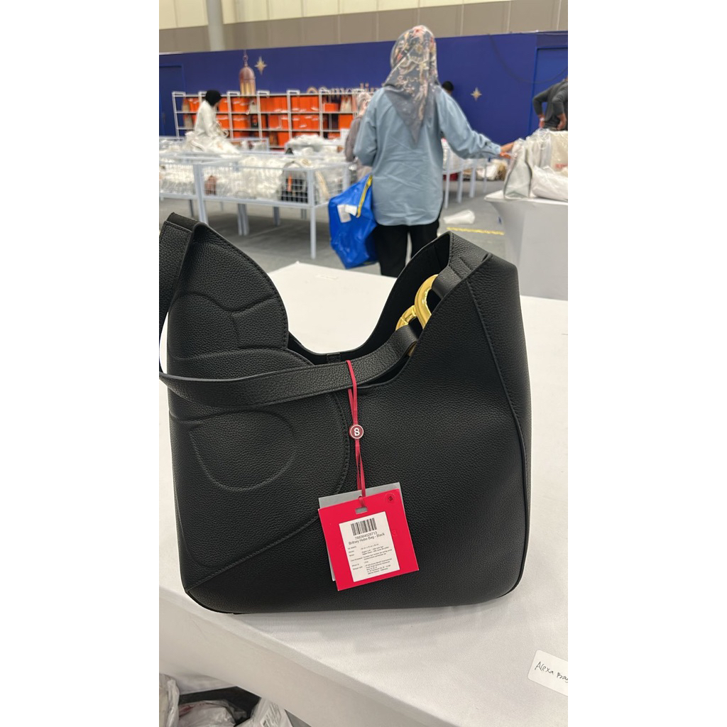 BRITNEY HOBO BAG BUTTONSCARVES