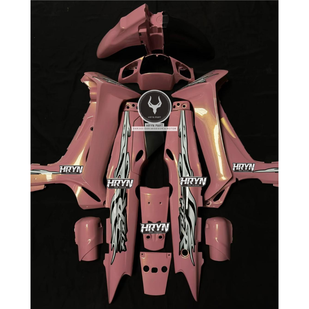 bodi fullset fizr pinkpremium - bodi set fizr pinkpremium high quality - cover bodi fizr pink