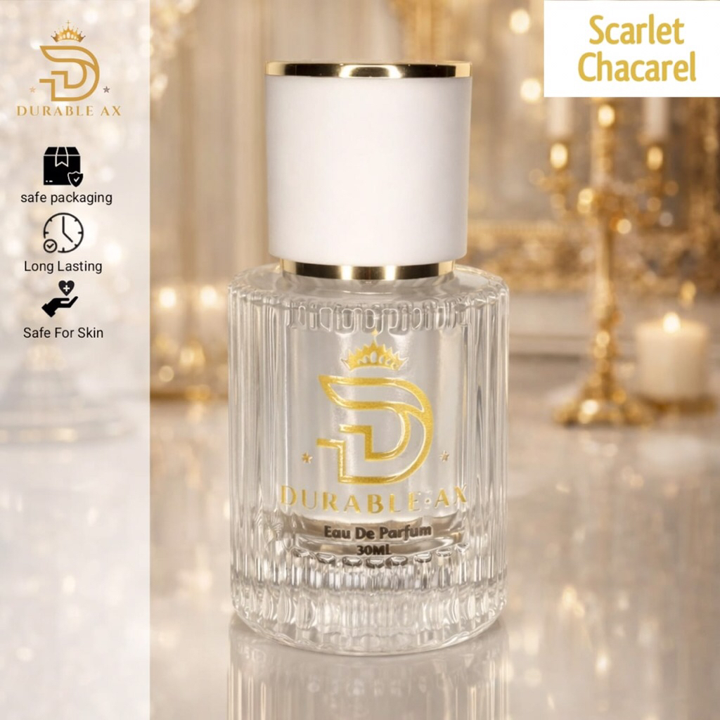 Durable AX Scarlet Cacharel Parfum Pria Dan Wanita Aroma Floral Woody Musk Soft Mewah Tahan Lama Ful