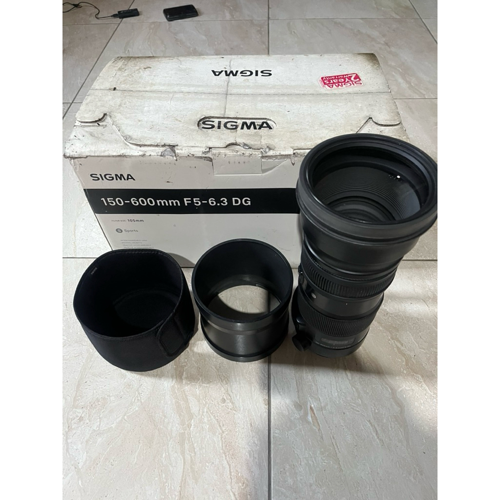 Lensa Sigma 150-600 f5-6.3 DG Sport for Canon