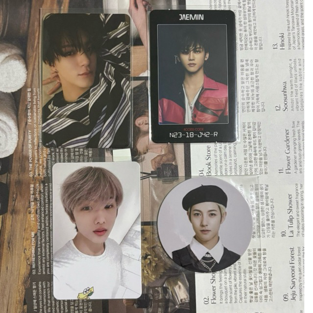 pc photocard official nct dream jeno jaemin jisung renjun hotsauce resonance