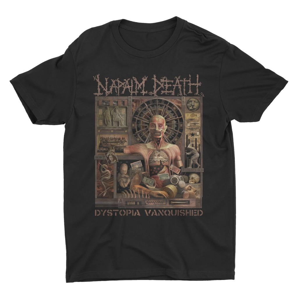 KAOS BAND NAPALM DEATH / Kaos Napalm Death dystopia vanquished