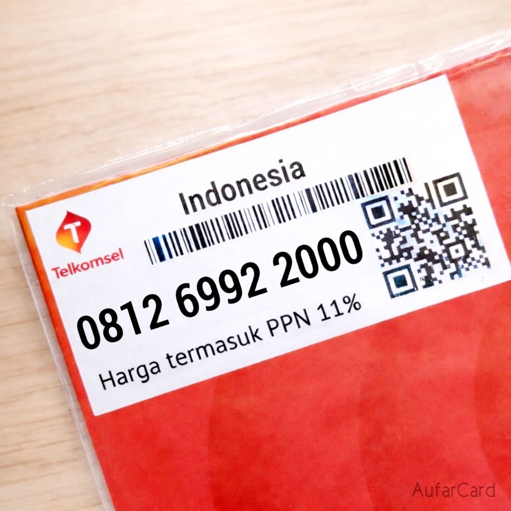 Nomor Cantik Simpati 2000  || Kartu Perdana Telkomsel Simpati Cantik 4G LTE  22000
