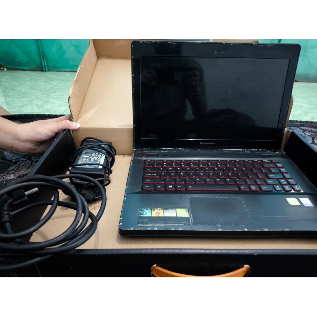 Lenovo IdeaPad Y410p i7-4700MQ GT755M – Mati Total – Lengkap Box – For Part / Repair