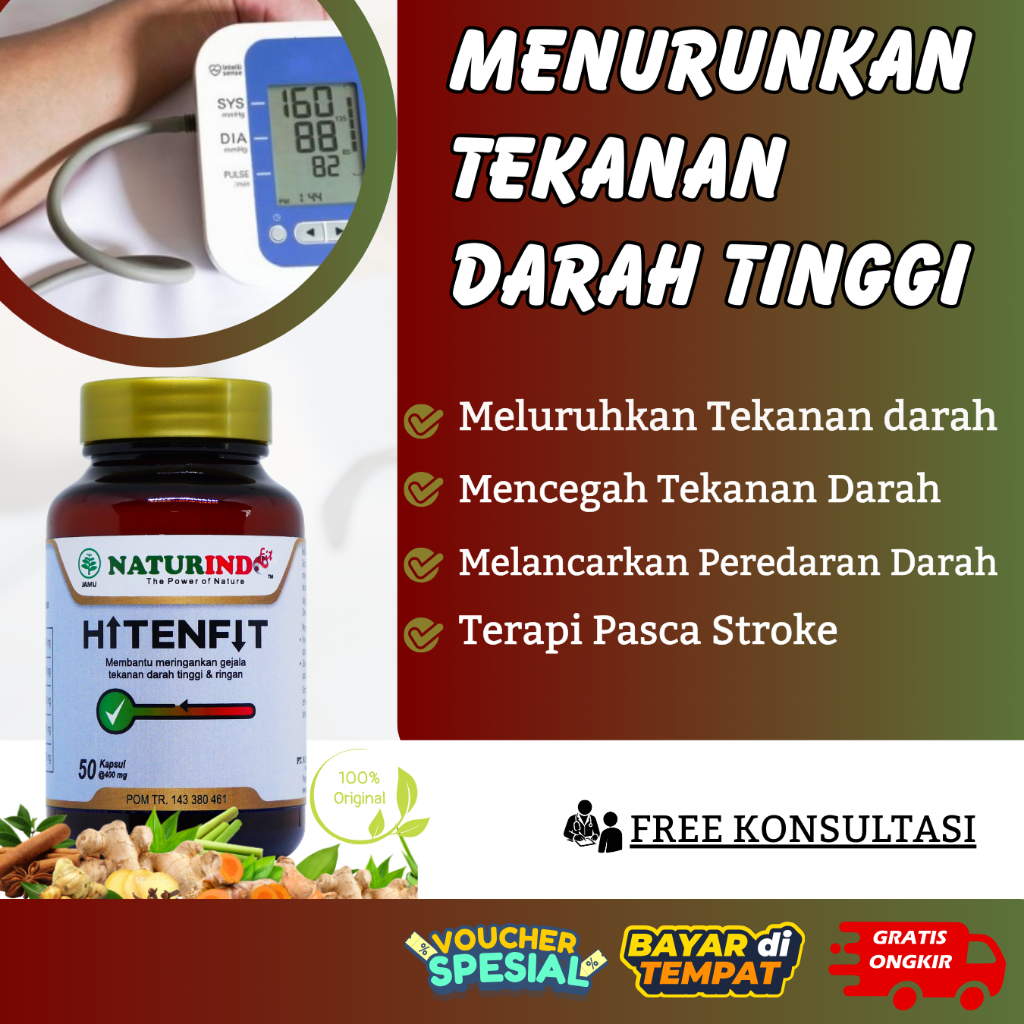 HITENFIT HERBAL DARAH TINGGI OBAT DARAH TINGGI HERBAL DARAH TINGGI HIPERTENSI PENURUN DARAH TINGGI