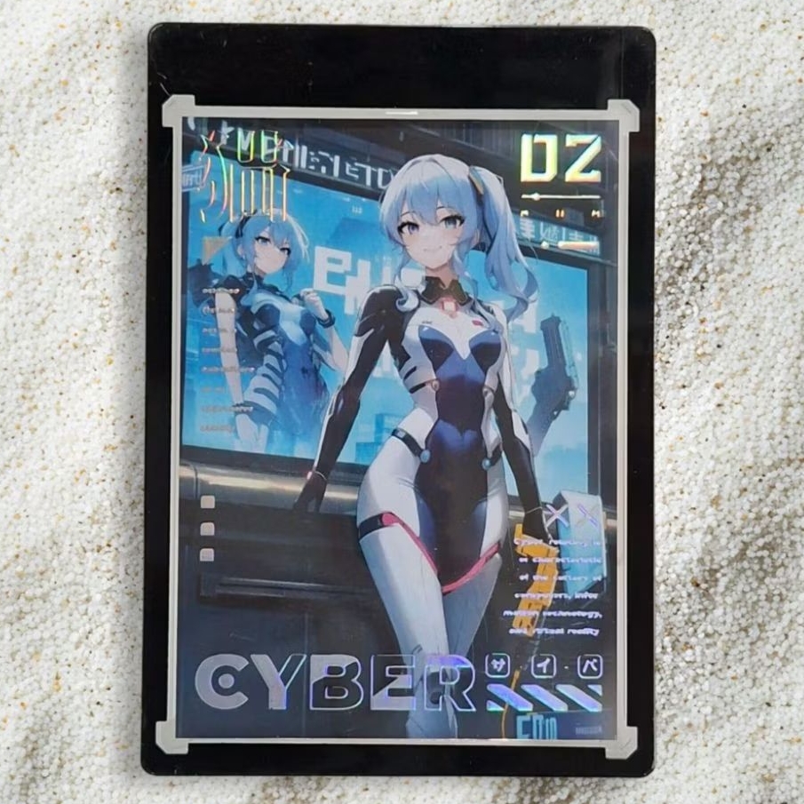 Kartu CCG Magnetic Case Hololive Hoshimachi Suisei Cyber