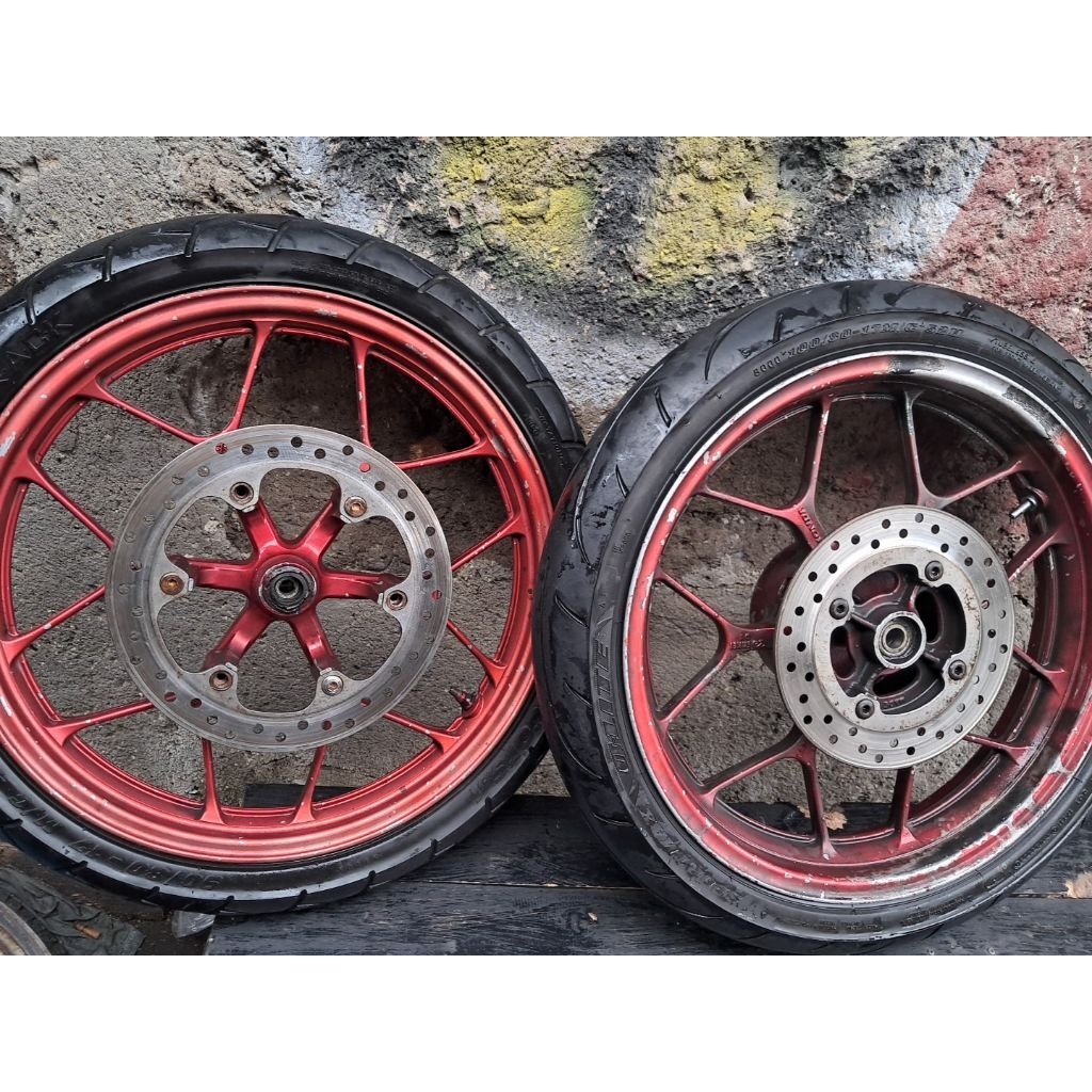 Velg honda supra gtr Sonic pelek racing palang original ori copotan standar kelengkapan seperti difo