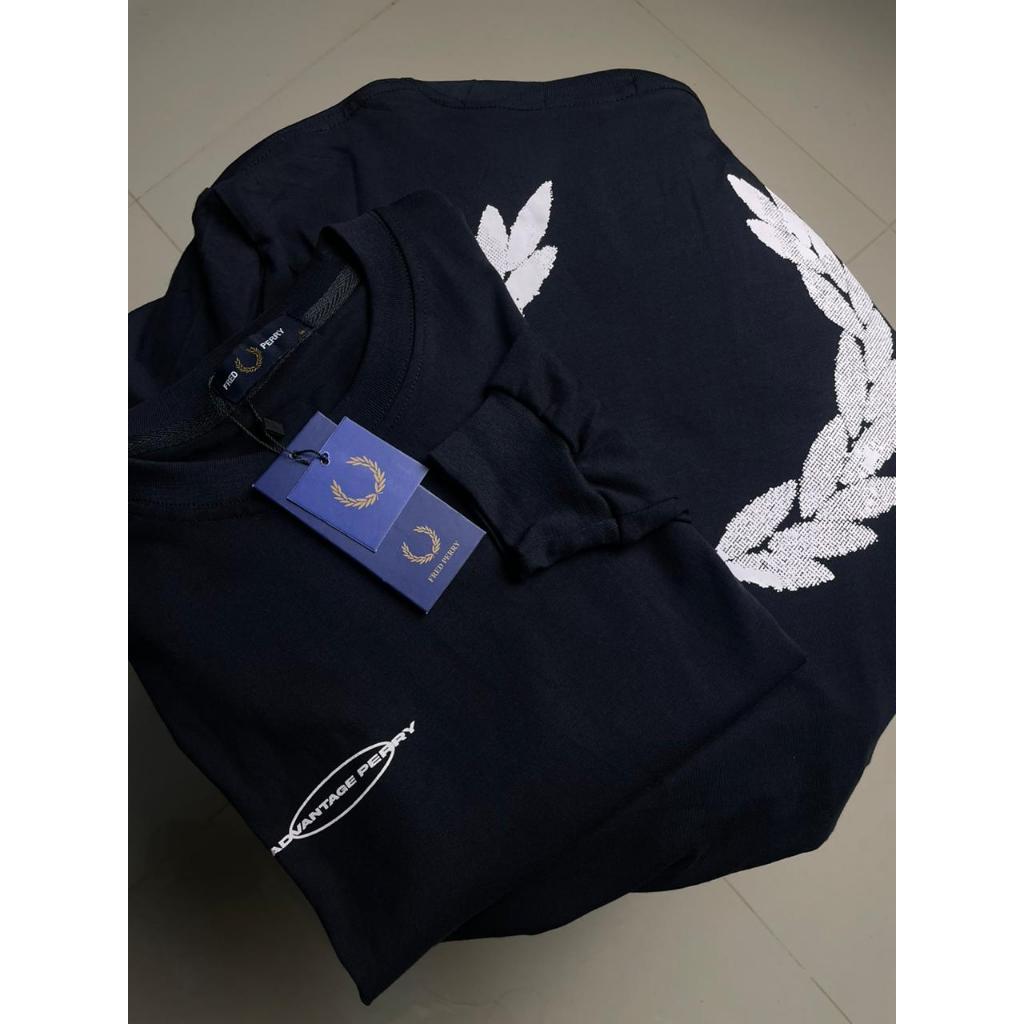 FRED PERRY - KAOS PRIA - LENGAN PANJANG PREMIUM - DISTRO