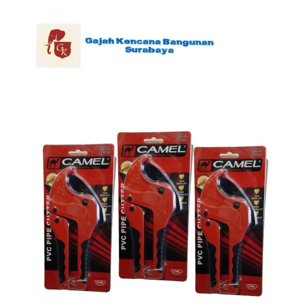 Gunting Pipa Camel Gunting Pipa Pvc 42mm Gunting Paralon Gunting Potong Pipa Camel Pemotong Pipa
