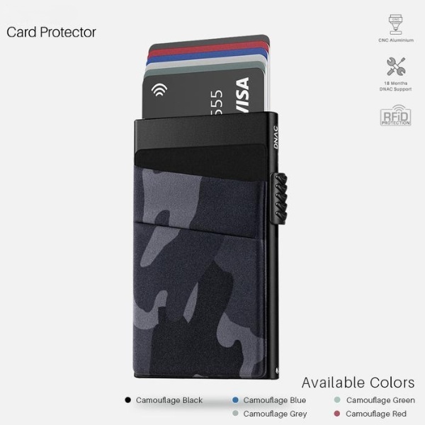 Eiger Wallet - Smart Wallet Card Holder Rfid Dompet Kartu - Camouflage Edition