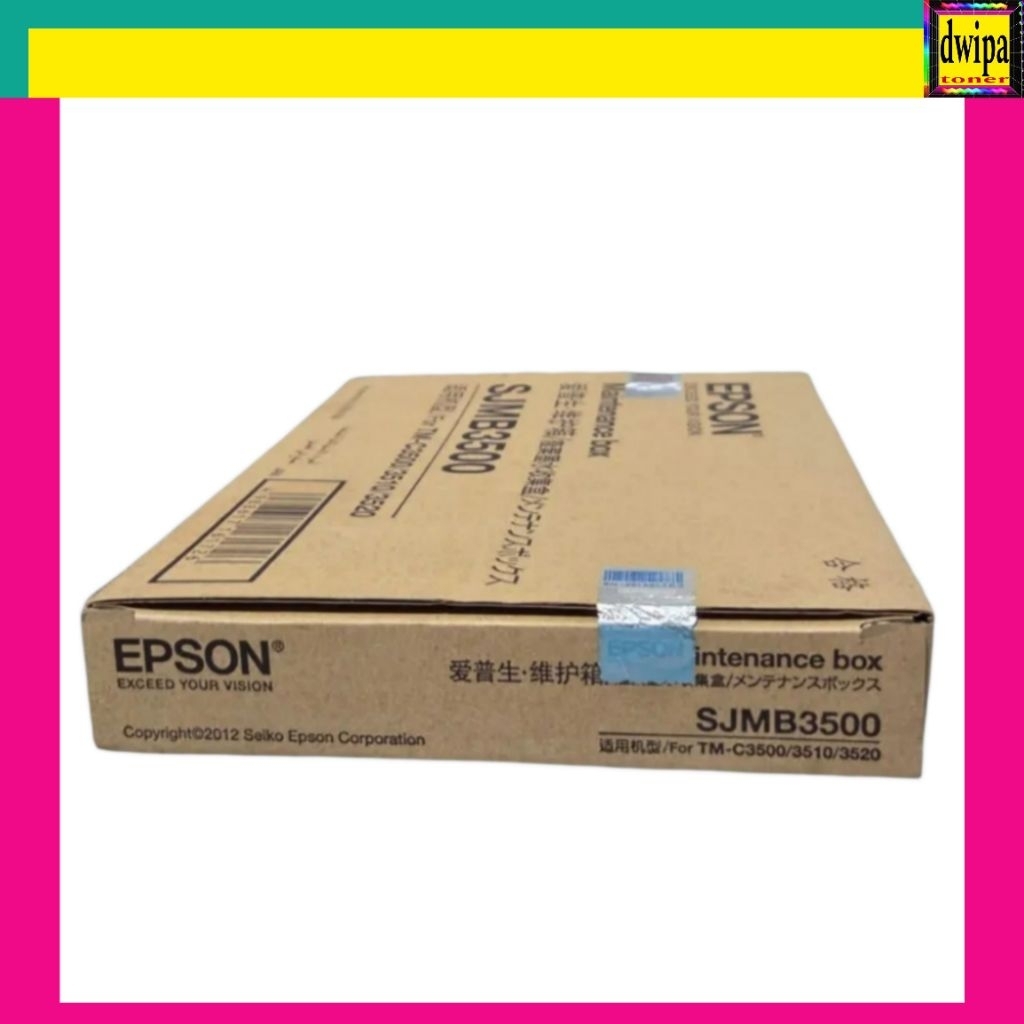 Maintenance Box Epson SJMB3500 original Cocok untuk model printer :TM-C3500 TM-C3510 TM-C3520