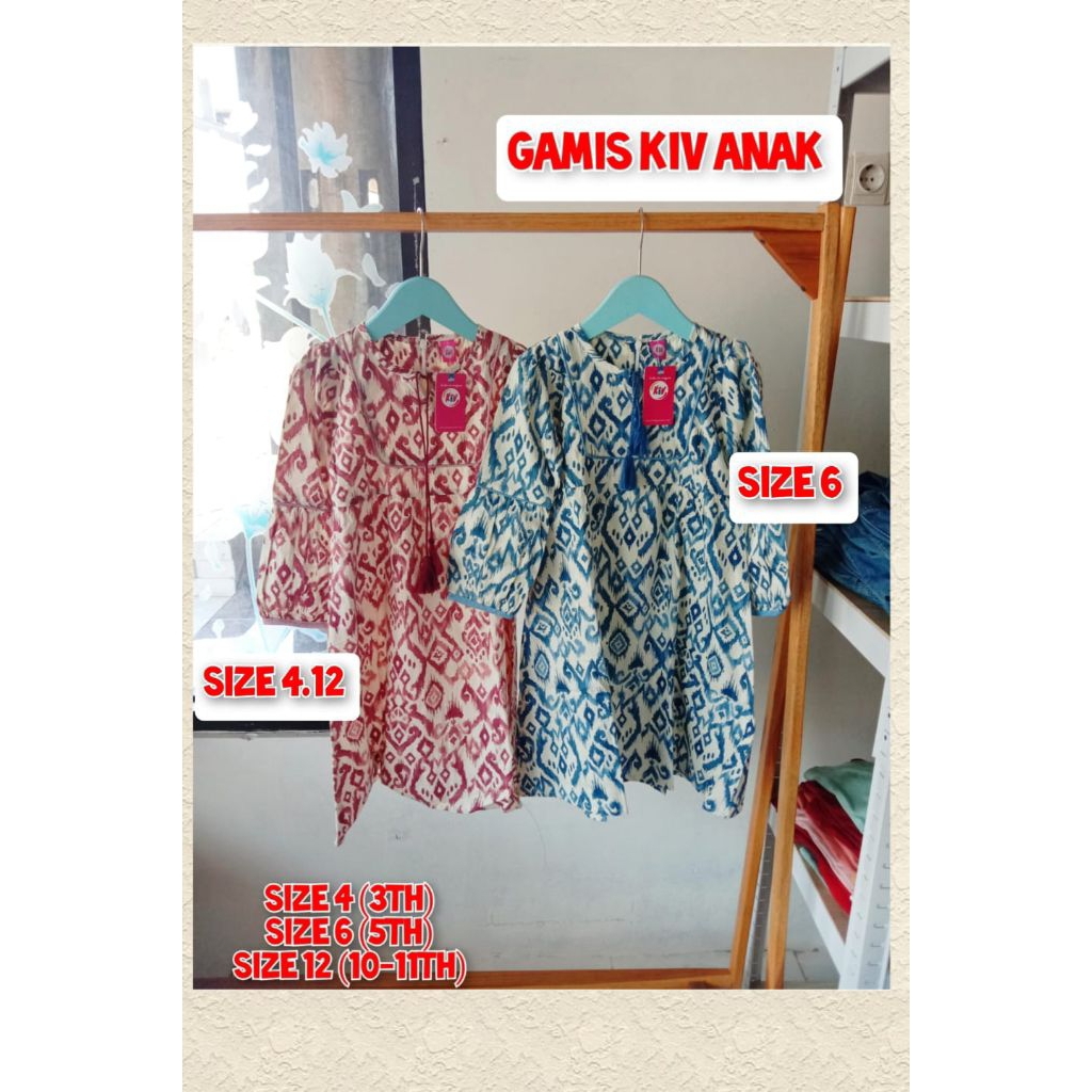gamis anak KIV