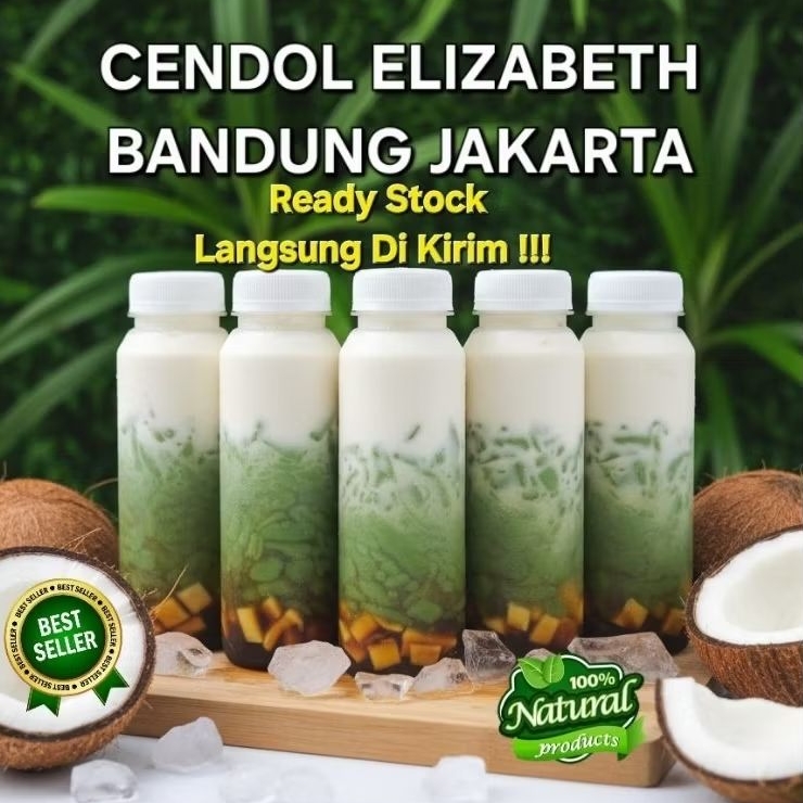 Es Cendol Elizabeth Kemasan Botol 250ml