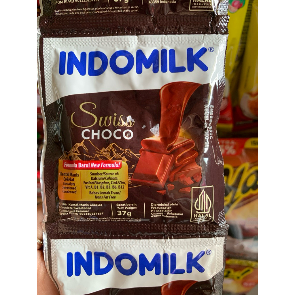 Susu Indomilk Kemasan Sachet 1renteng isi 6pcs / Susu Kental Manis Indomilk Sachet
