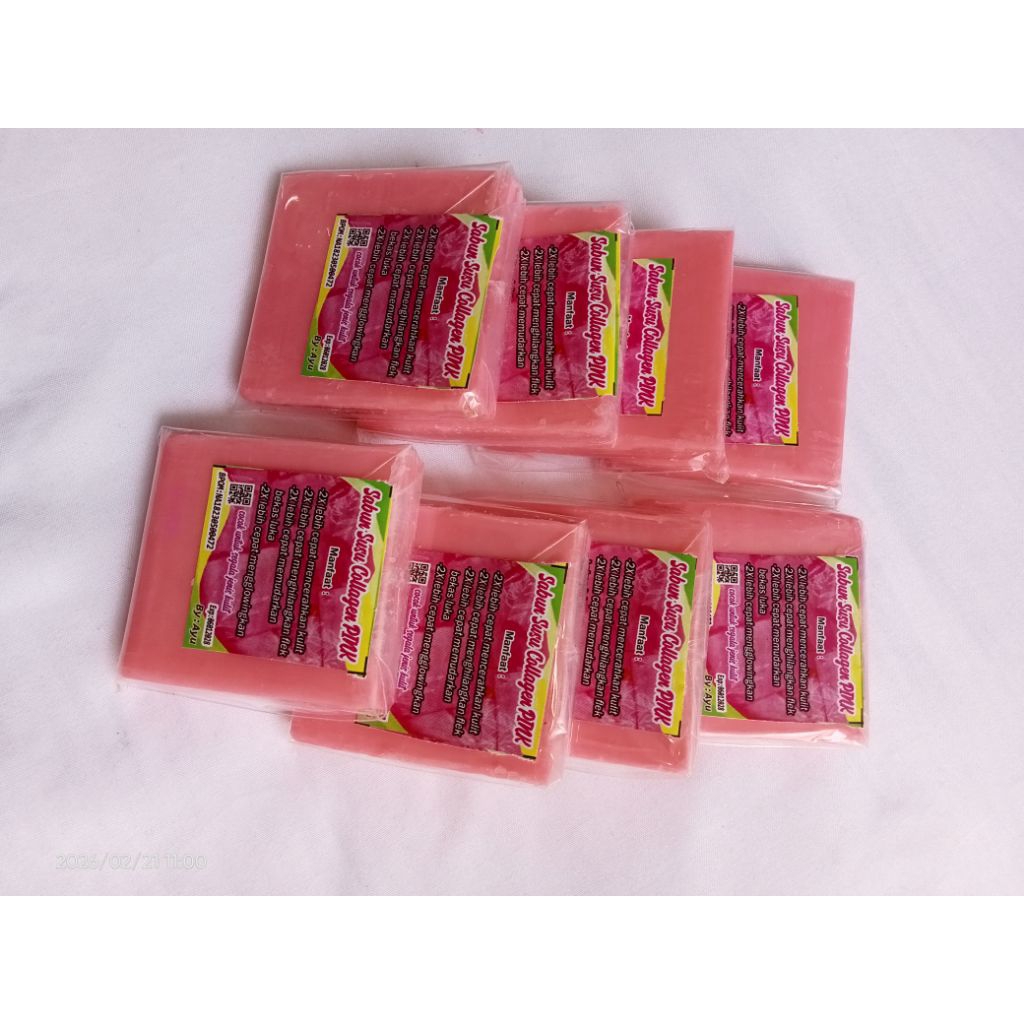 Sabun Susu Collagen Pink
