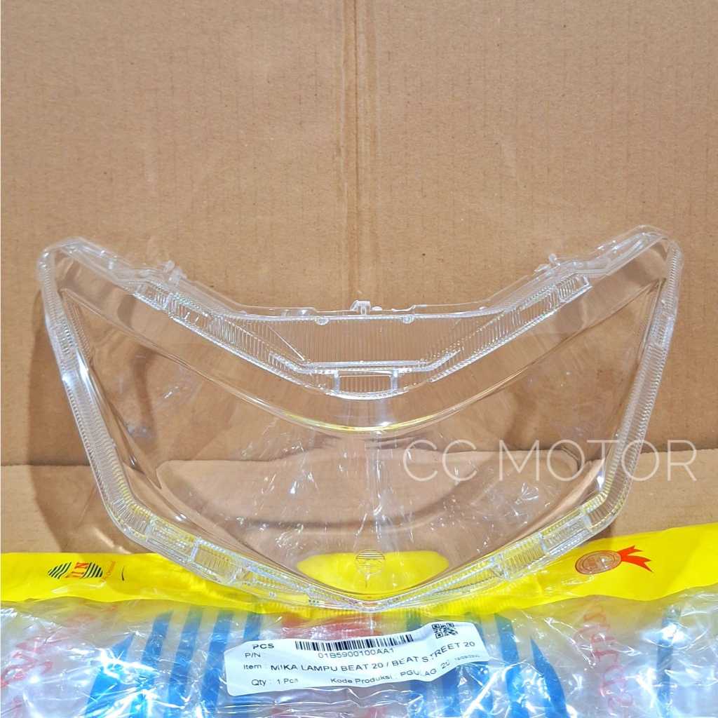 WIN Mika Kaca Lampu Depan Beat DELUXE 2020 / Mika Lampu Depan Beat 2020 DELUXE  / Mika Reflektor Bea